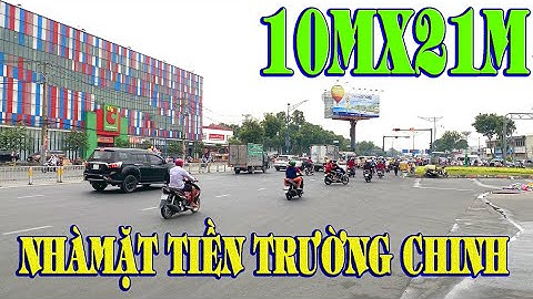 Bán Nhà Mặt Tiền Đường Trường Chinh Quận Tân Bình|10m x20m Cấp 4|