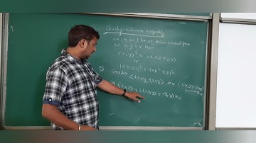 Cauchy -Schwarz inequality