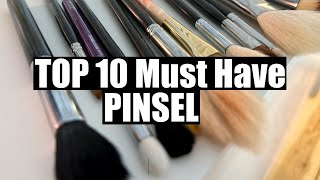 MEINE TOP 10 MUST HAVE PINSEL 🖌️