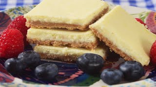 Cheesecake Squares Recipe Demonstration - Joyofbaking.com