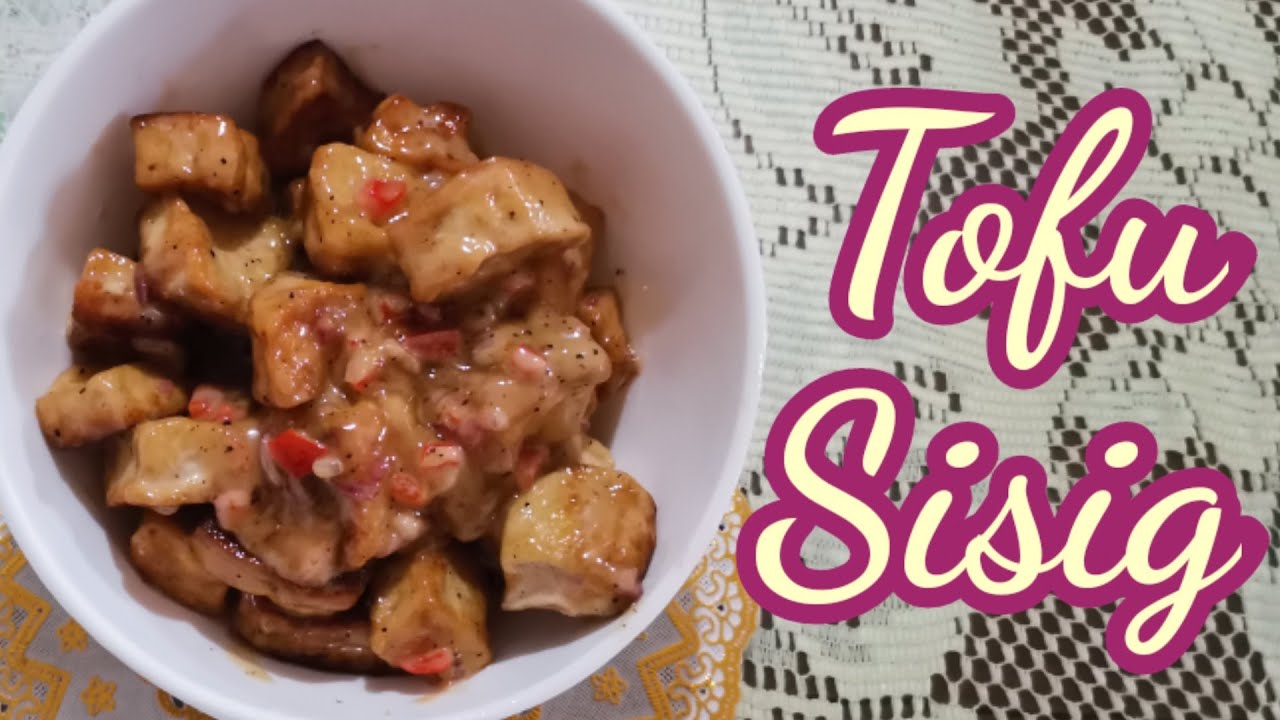 Easy to Make Tofu Sisig Recipe Max's Style The Kits YouTube