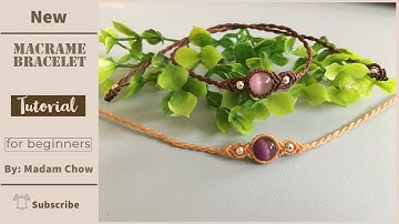 [DIY #14] Macrame Tutorial/How To Make: BRACELET | VÒNG TAY | 手鐲 | ブレスレット| PULSERA