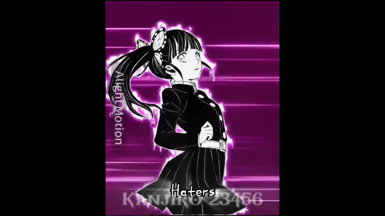 Hated Vs Haters Part 1 Anime Demonslayer Shinobu Kanao Inosuke Kanae Douma