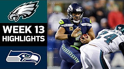 Eagles vs. Seahawks | NFL Week 13 Game Highlights