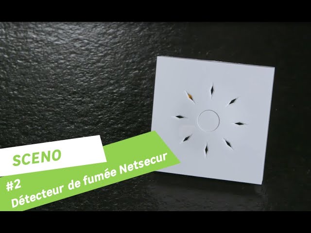 Détecteur de fumée connecté NETSECUR - Enki