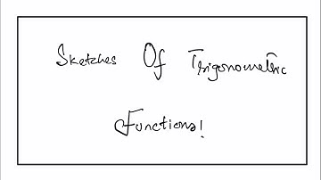 A1 Math P1 & O level Add-Math: Sketches of Trigonometric Functions. Wed, 6 October 2021.