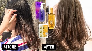 Serum Untuk Rambut Super Kering, Bercabang , Sering Di Warnai | Tips and Tricks