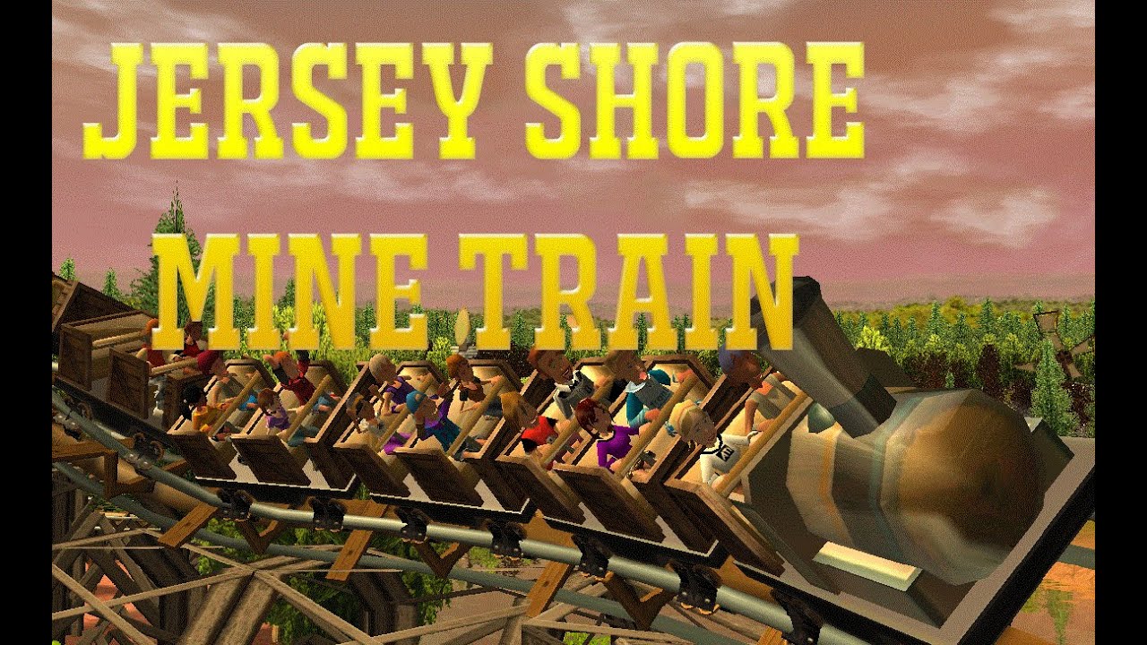 [RCT3] Jersey Shore Mine Train - ON-RIDE (HD) - YouTube