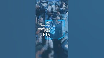 Discover Robot PLUS @automatica 2025: Force/torque sensor FTS #shorts