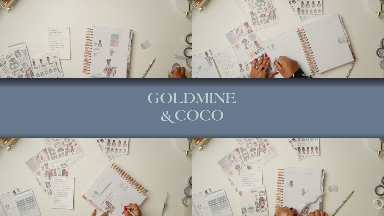 Bible Journaling Craft Kit - Goldmine & Coco Faith