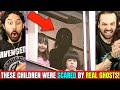 THESE CHILDREN WERE SCARED BY REAL GHOSTS - REACTION!  [👻 Slapped Ham 😱]
