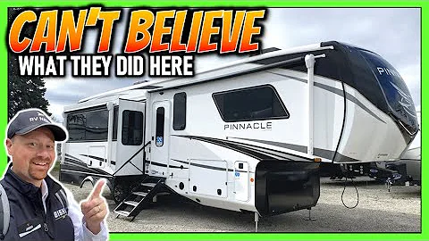 Jayco's SMALLEST Top Luxury RV!! 2024 Pinnacle 32RLTS Fifth Wheel