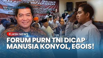 PANAS! Sindiran Silfester Matutina usai Purn TNI Desak Pemakzulan Gibran: Manusia Konyol, Egois!