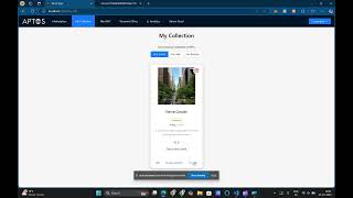 Aptos NFT Marketplace Full stack dApp
