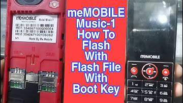meMobile Music 1 How To Flash With Boot Key With Latest Flash File