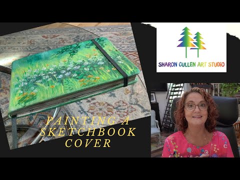 HOW TO PAINT AN @EtchrLab SKETCHBOOK COVER 