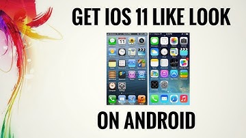 How to get IOS 11 look on Android! No Root access needed