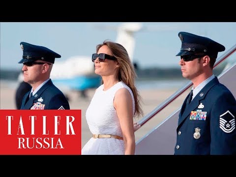 Видео: Мелания Трамп хатагтай Туссод гардаг