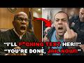 Judge Simpson SNAPS — 100 Texts in One Day DESTROYS Defendant