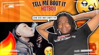 This REAL PAIN!!! | Hotboii - Tell Me Bout It (Official Video) | Reaction