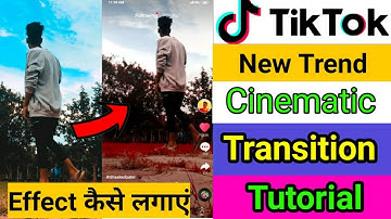 Tiktok New Transition Effect Tutorial | Tiktok Cinematic Effect Video Tutorial in Kinemaster