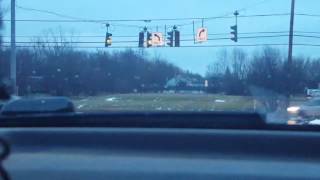 EPIC FAIL Farmington NY: traffic light blinking