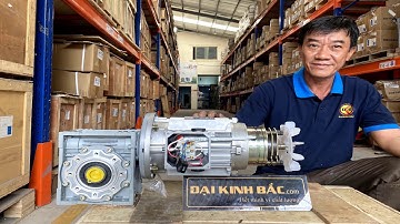 NMRV Size 075 Và Động Cơ Bonfi 1 5KW Có Phanh Từ | Đại Kinh Bắc