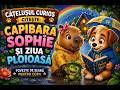 🦫 Capibara Sophie și ziua ploioasă 🌧️🌈🐶 Cățelușul Curios citește | Poveste de seară pentru copii
