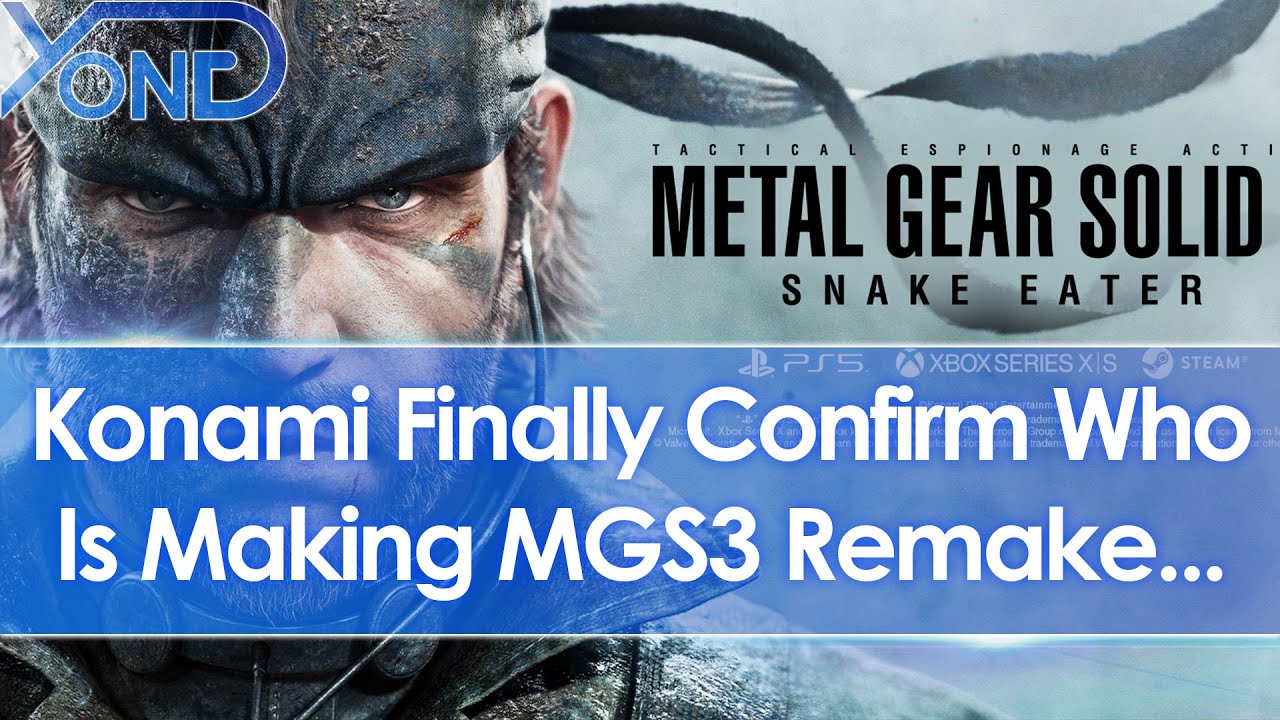 Konami Confirm Dev Team Making MGS3 Remake & Return Of Original Character Voices