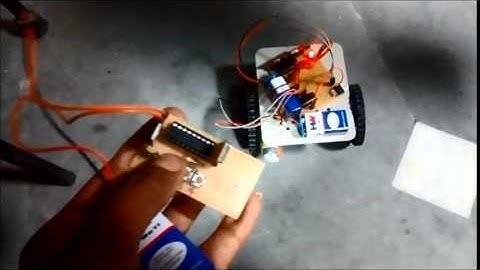 RF Controlled Robot