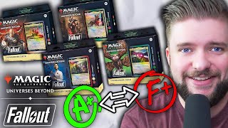 We UPGRADED & RANKED the Fallout Commander Decks (So You Can Make the BEST CHOICE)