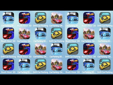 Car Parking 3D, Rush Hour 3D, Car Parking - Driving School and More Car Games iPad Gameplay