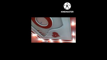 pop heart design ♥️ gypsum false ceiling design short #shorts