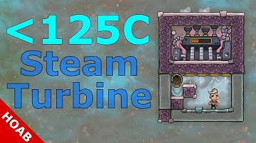 Oxygen Not Included – Cooling Below 125C with a Steam Turbine