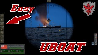 UBOAT - MANUAL TARGETING: Part 1- Periscope Tools screenshot 2