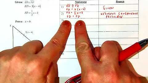 Geometry  Introduction Geometric Proofs