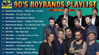 90S Hits Boyband Best Love Songs 💖Backstreet Boys, Westlife, MLTR, Boyzone Playlist 2025