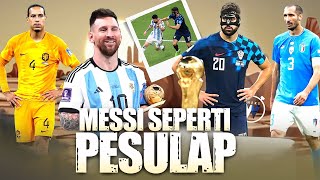 Saat Bek-Bek Terbaik Dunia Bingung Bagaimana Hentikan Messi