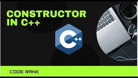 Object Oriented Programming (OOP)| Constructor in C++ in Urdu/Hindi | #OOP #Coderank #Constructor