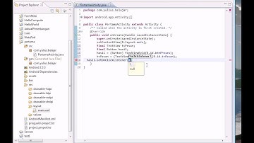 Belajar Android - Kompilasi File Android menggunakan Eclipse