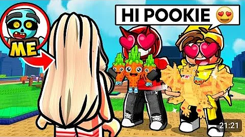 I Became An E-GIRL To TROLL My Friends In Plants VS Brainrots!