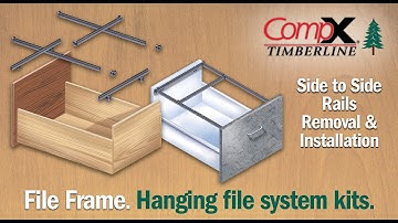 CompX Timberline - File Frame: Side to Side Rails Removal & Installation