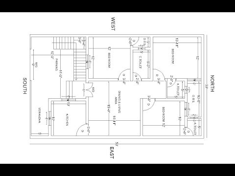 30x50 south  facing  house  plan  3  bhk south  facing  house  