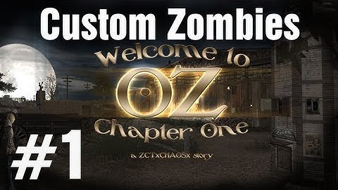 Custom Zombies WIZARD OF OZ "Zebba Farms" Part 1 "Dual Ray Guns" - World at War