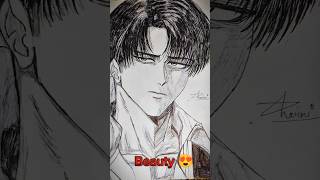 Levi Ackerman beauty 😍#sketchful #drawing ##sketch