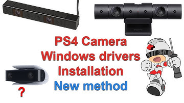 Tutorial - PS4 Camera Windows drivers installeren. Nieuwe methode...