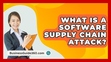 What Is A Software Supply Chain Attack? - BusinessGuide360.com