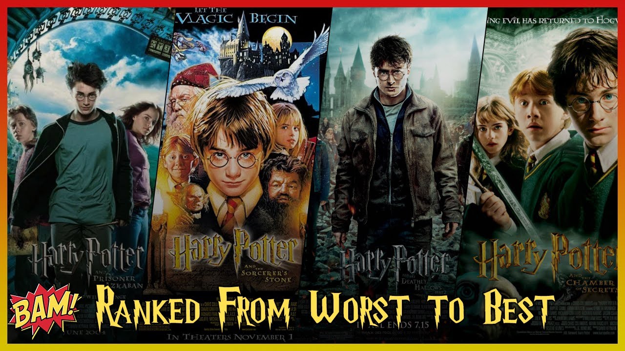 All 8 Harry Potter Movies Ranked from Worst to Best