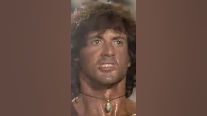 Rambo makes quite an entrance 💥 #RamboFirstBloodPartII