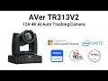 Tr313v2 12x ai auto tracking camera overview